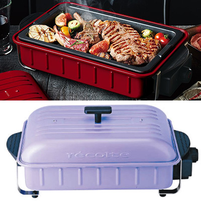 recolte麗克特日本電熱鍋Home BBQ RBQ-1