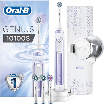 Oral-B GENIUS 10100s智能電動牙刷(紫色)