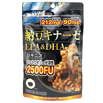 Fine Japan納豆激酶 + EPA&DHA軟膠囊120粒