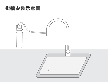 圖片 Pentair Everpure H-54 掛牆式濾水器 (包基本上門安裝)  [原廠行貨]