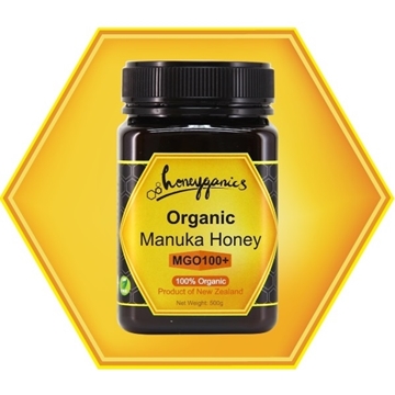 Picture of Honeyganics Organic Manuka Honey MGO 100+ 500g