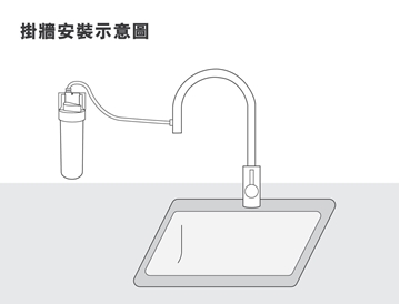 图片 Pentair Everpure H-54 挂墙式滤水器2年组合(包基本上门安装及第2年上门更换滤芯) [原厂行货]