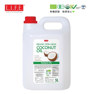 Picture of F&B Extra Virgin Organic Coconut Oil 5L