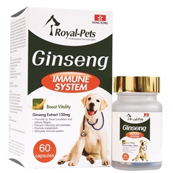 Royal-Pets 純活人參 60粒膠囊