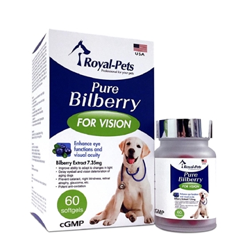 Picture of Royal-Pets Pure Bilberry 60 softgels