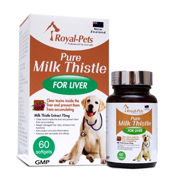 Picture of Royal-Pets Pure Milk Thistle 60 softgels