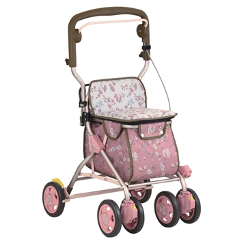 Picture of TacaoF Walking Cart (Pink Floral)