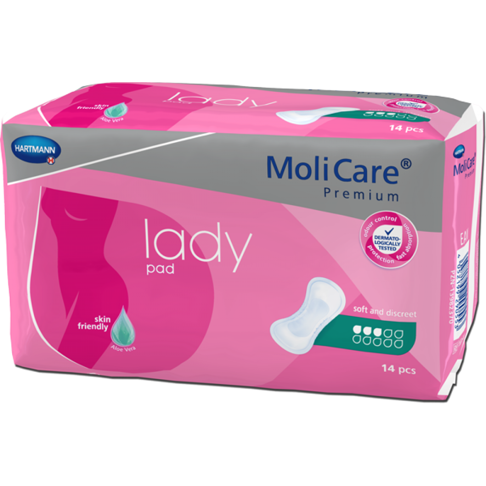 MoliCare 安加適金裝無憂墊 (女性專用) 中量型 14片/包