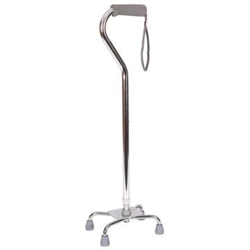 Picture of Silver Solutions 4 Points Walking Stick