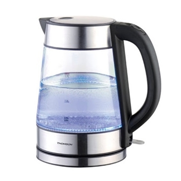 图片 THOMSON 1.7L 蓝光玻璃电热水壶TM-DGK1071