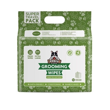 Picture of Pogi's Pet Supplies Grooming Wipes - Green Tea/Unscented