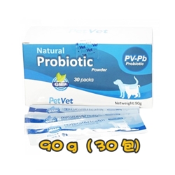 PetVet PV-PB Probiotic Powder For Dog & Cat 90g (30pack)