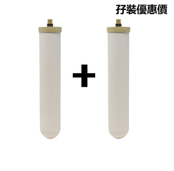 图片 Doulton 道尔顿BioTect Ultra BTU 2504 10吋矽藻瓷滤芯(2 支组合价) [原厂行货]