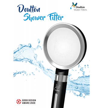 圖片 Doulton 道爾頓 M12 系列 DCP203 + BTU2501及EWC9004 + 沐浴過濾花灑 雙濾芯枱上式濾水器 [原廠行貨]