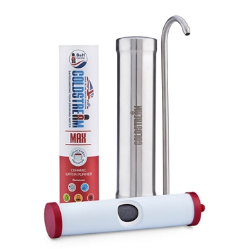 圖片 B&H OCEAN MAX 枱上式不銹鋼陶瓷濾水器 (一機一芯)  [原廠行貨]