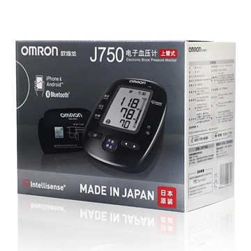 圖片 OMRON 藍牙手臂式電子血壓計 J750 [平行進口]