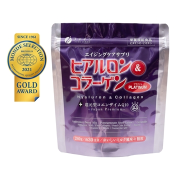 Picture of Fine Japan Hyaluron & Collagen + Ubiquinol Platinum 240g