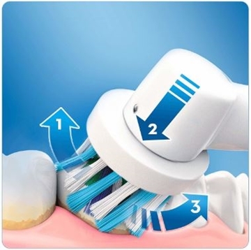 圖片 Oral-B D100 多動向充電電動牙刷 (紳士黑) [原廠行貨]
