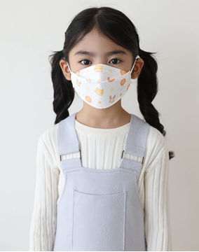 Picture of Korea Puremate KF94 4-layer protective 3D three-dimensional children&#39;s masks 50 (individual packaging) [Original Licensed]