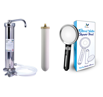 圖片 Doulton 道爾頓 M12 系列 DBS + BTU 2501 + 沐浴過濾花灑 枱上式濾水器 [原廠行貨]