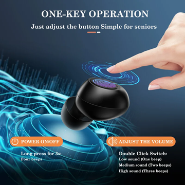 圖片 Healthtree JKS S60A 真無線充電式降噪助聽耳機 [原廠行貨]