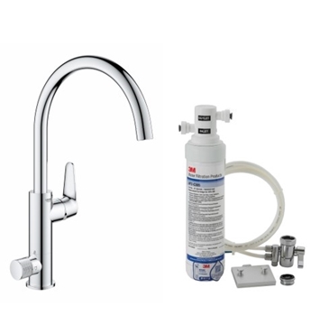 圖片 3M™ - AP2-305濾水系統 配 Grohe 2合1 Blue Pure 水龍頭 (免費安裝) [原廠行貨]