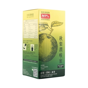 图片 马百良 秋梨润喉蜜300ml