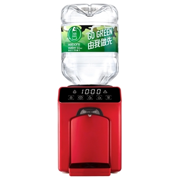 Picture of Watsons Wats-Touch Mini Warm Water Machine + 8L Distilled Water x 24 Bottles (2 Bottles x 12 Boxes) (Electronic Water Coupon) [Original Licensed]