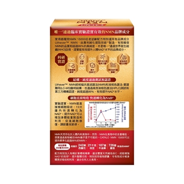 图片 CATALO 极效NMN 15000 抗老逆龄配方60粒 x 3樽