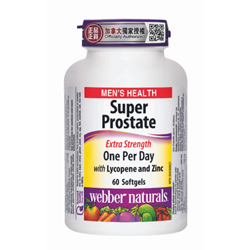 Picture of Webber Naturals Super Prostate 60 Capsules