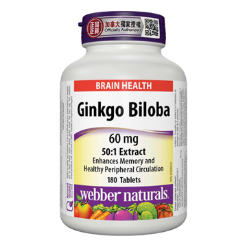 Picture of Webber Naturals Ginkgo Biloba 50:1