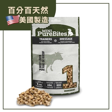 圖片 PureBites 訓練/小狗專用凍乾牛肝狗小食 85g