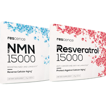 Picture of Rescence Pure NMN 15000 & Pure Resveratrol 15000