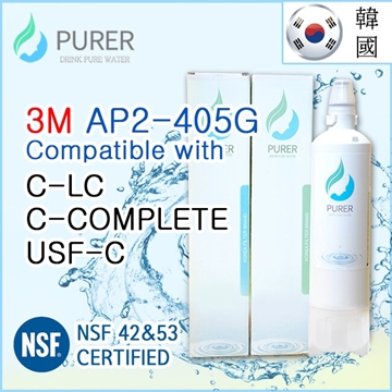 圖片 PURER 韓國高效型濾芯 全效型濾芯 - 3M AP2-405G C complete C-LC 兼容 同樣功效 替換濾芯 [原廠行貨]