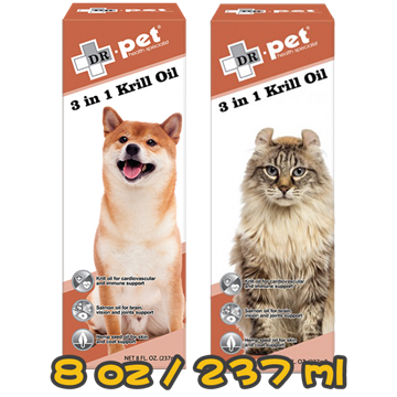 图片 Dr.pet 犬猫用 3合1深海磷虾油 237ml