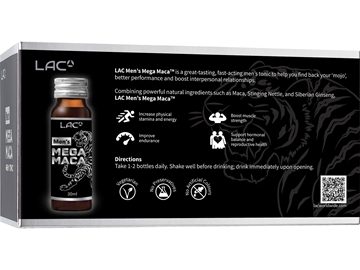 圖片 LAC 活力瑪卡飲 30ml x 10支