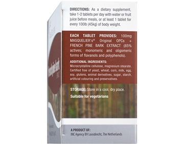 Picture of LAC MASQUELIER’s French Pine Bark Extract 50 Tablets