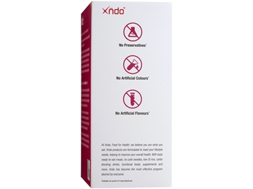 图片 Xndo XCARB 覆盆子葡萄口味30包