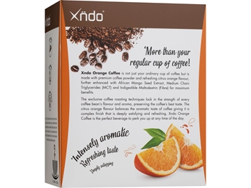 Picture of XNDO ORANGE COFFEE 15G x 15 SACHETS