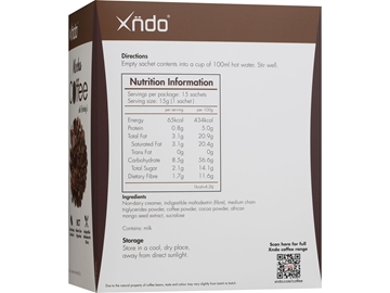 Picture of XNDO MOCHA COFFEE 15G x 15 SACHETS