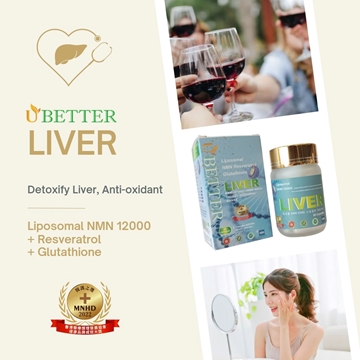 圖片 UBETTER NMN12000 強肝配方 60粒