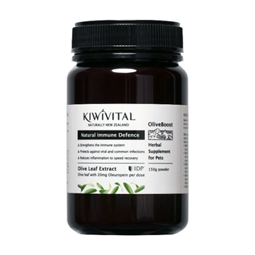 圖片 Kiwivital OliveBoost寵物專用橄欖葉草療配方 80g / 150g