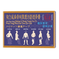 濟眾堂 強力風痛骨刺萬應活絡透骨膏 10片