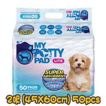 圖片 My Potty Pad Lite 經濟裝 殿堂吸薄型寵物尿墊 1.5呎/2呎/3呎