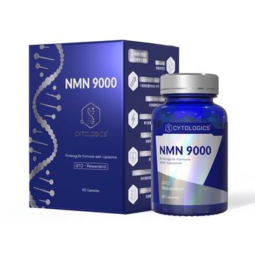 圖片 CYTOLOGICS 伊胞樂 Liposome β-NMN 9000 60粒