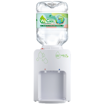 Picture of Wats-MiniS Hot & Ambient Water Dispenser (White) + 8L Distilled Water x 4 Bottles (Electronic Water Coupon) [Original Licensed]