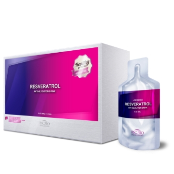 Picture of BSC.PRO Resveratrol Drink+Probiotics 30ml x 15bags ★Resist Skin Aging + Regulate Allergic Skin + Improve Eczema★