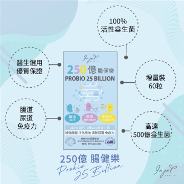 图片 INJOY Health 250亿健肠乐60粒增量装